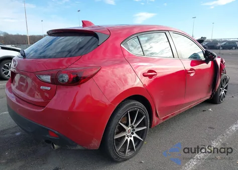 2014 Mazda Mazda3 S Grand Touring из США, поврежденный, VIN JM1BM1M31E1204847